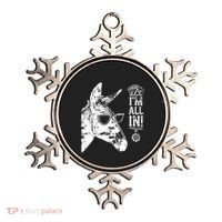I'm All In Funny Poker Donkey Ornament thumb 0
