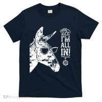 I'm All In Funny Poker Donkey T-Shirt thumb 0