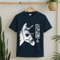 I'm All In Funny Poker Donkey T-Shirt thumb 2