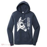 I'm All In Funny Poker Donkey Women's Hoodie thumb 0