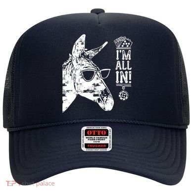I'm All In Funny Poker Donkey Hat