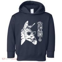 I'm All In Funny Poker Donkey Toddler Hoodie thumb 0
