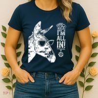 I'm All In Funny Poker Donkey Women's T-Shirt thumb 2