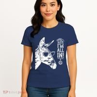 I'm All In Funny Poker Donkey Women's T-Shirt thumb 4