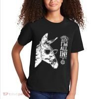 I'm All In Funny Poker Donkey Kids T-Shirt thumb 2