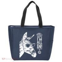 I'm All In Funny Poker Donkey Tote Bag thumb 0