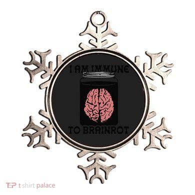 I Am Immune To Brainrot Ornament