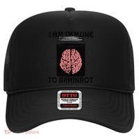 I Am Immune To Brainrot Hat thumb 0