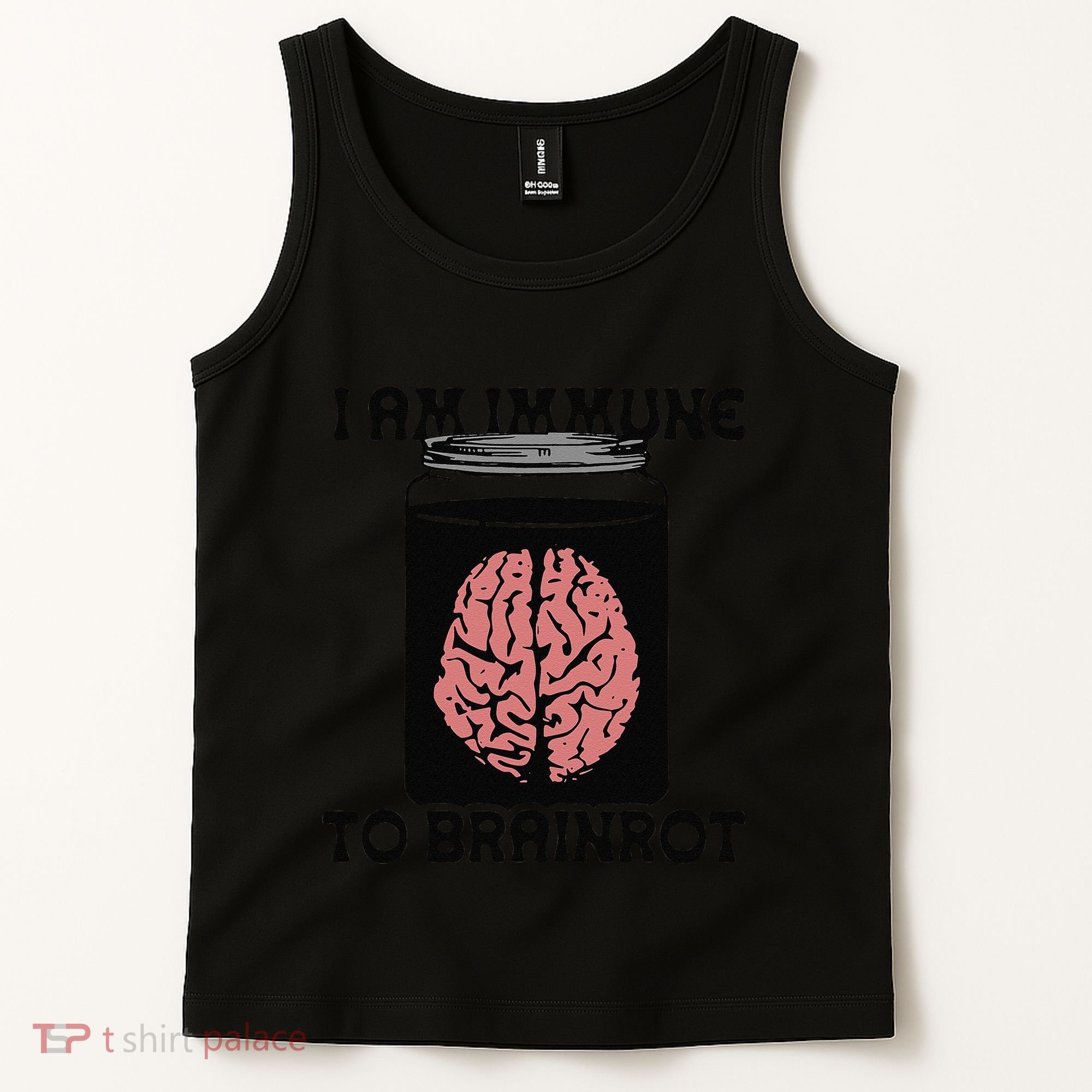 I Am Immune To Brainrot Tank Top