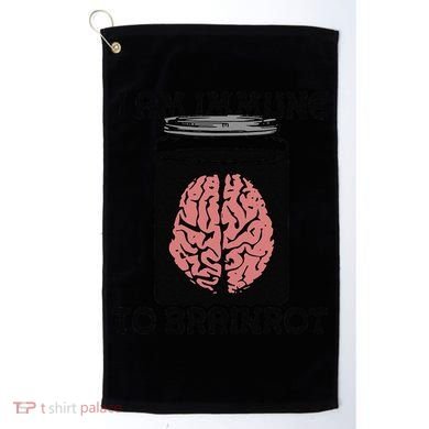 I Am Immune To Brainrot Golf Towel