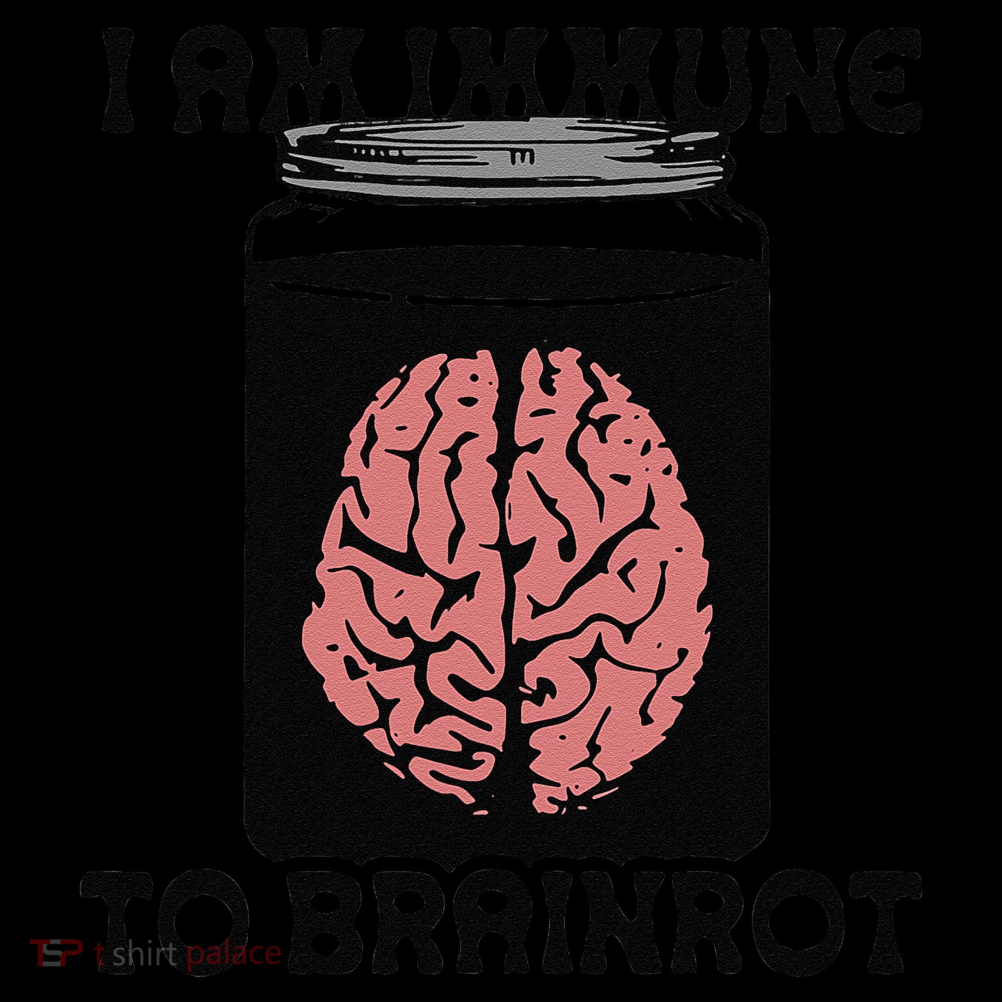 I Am Immune To Brainrot Kids Sweatshirt