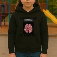 I Am Immune To Brainrot Kids Hoodie thumb 3