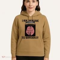 I Am Immune To Brainrot Hoodie thumb 5