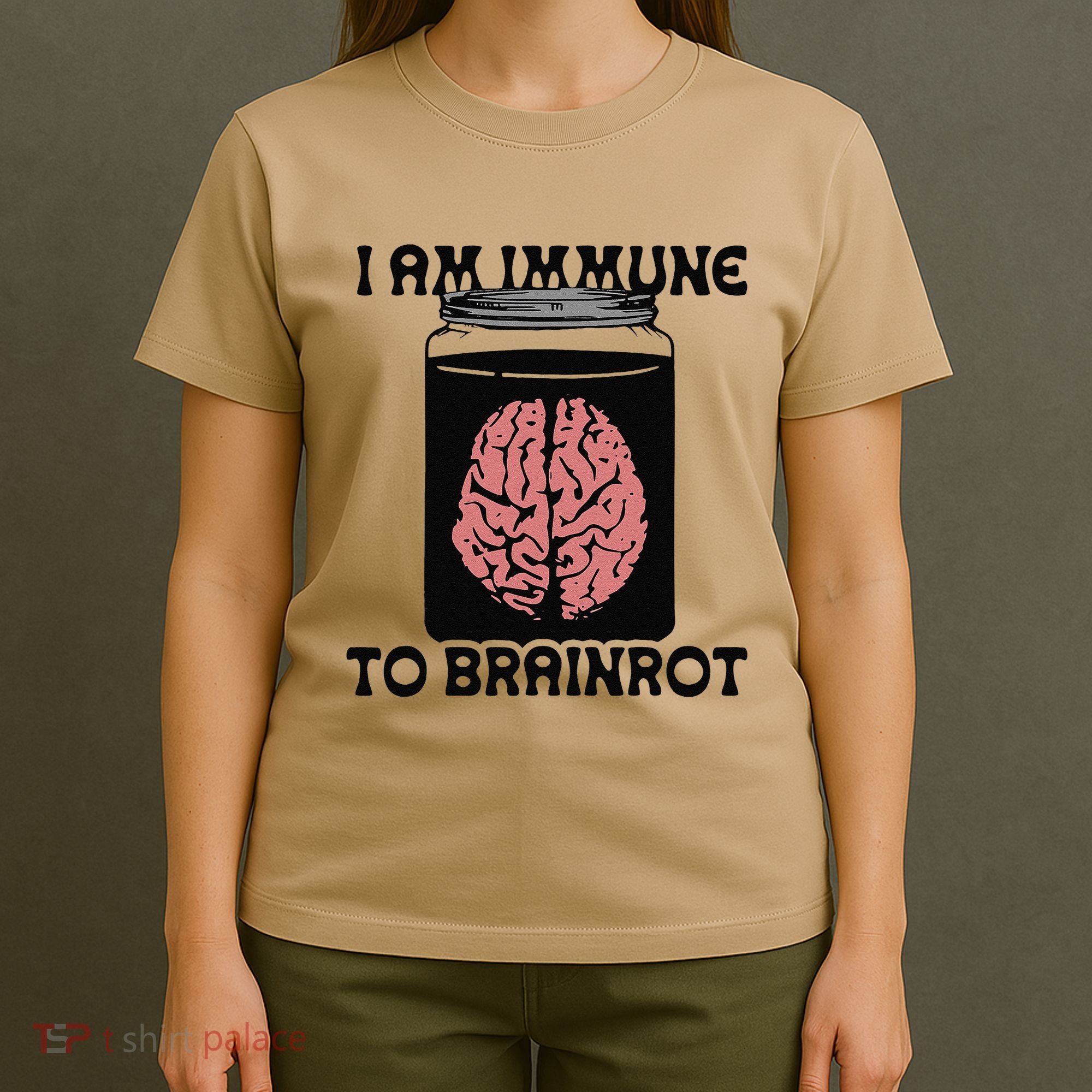 I Am Immune To Brainrot T-Shirt