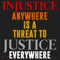 Injustice Anywhere Is A Threat To Justice Everywhere Women's Sweatshirt thumb 2