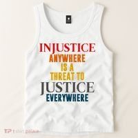 Injustice Anywhere Is A Threat To Justice Everywhere Tank Top thumb 2