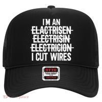 I'm An ... I Cut Wires Lineman Funny Electrician Hat thumb 0
