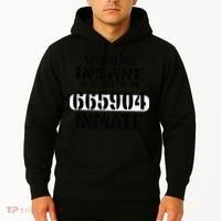 Insane Asylum Inmate With Numbers Halloween Hoodie thumb 2