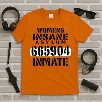 Insane Asylum Inmate With Numbers Halloween T-Shirt thumb 5