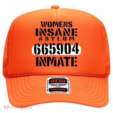 Insane Asylum Inmate With Numbers Halloween Hat
