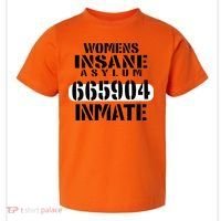 Insane Asylum Inmate With Numbers Halloween Toddler T-Shirt thumb 0