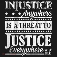 Injustice Anywhere Is A Threat To Justice Everywhere MLK Women's Hoodie thumb 2
