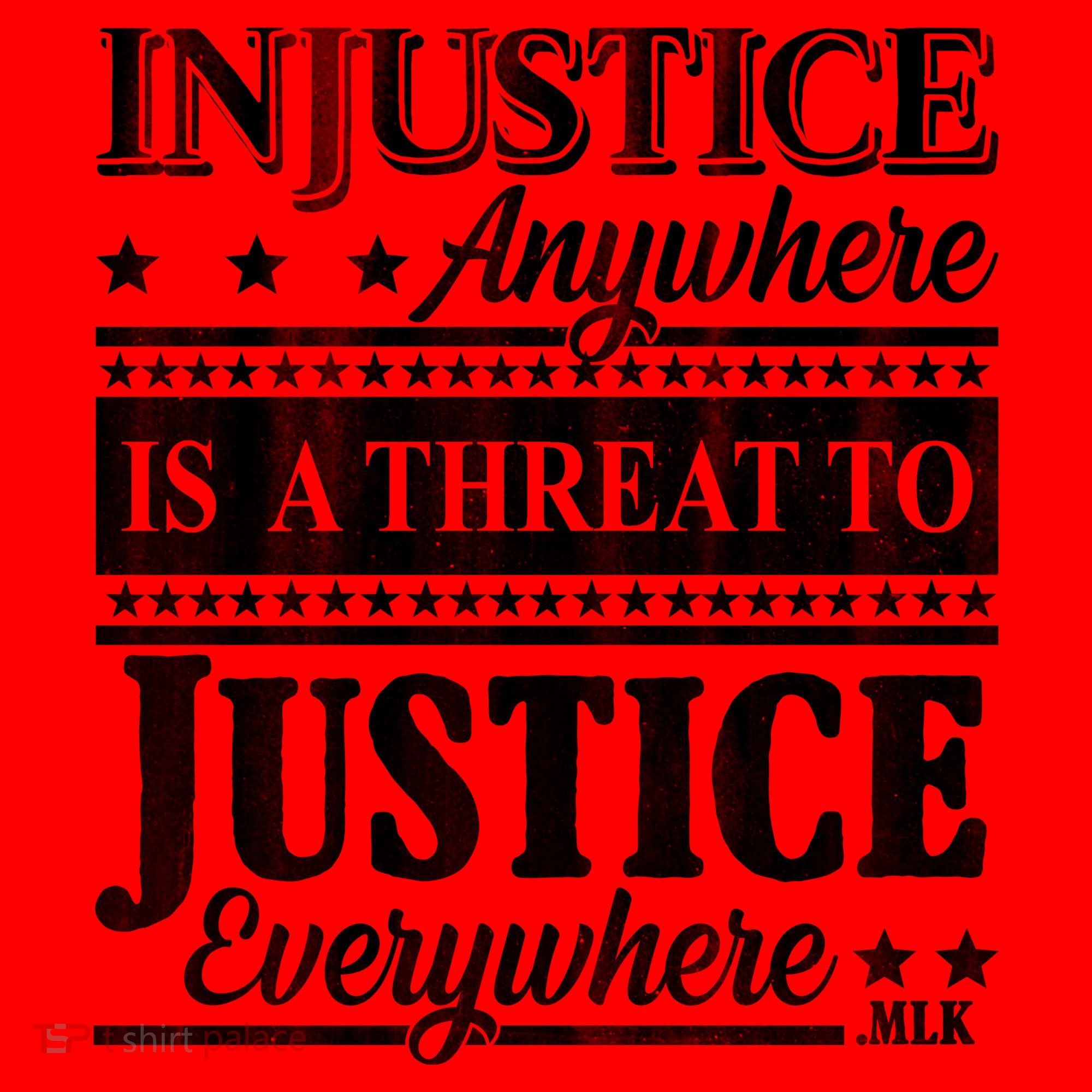 Injustice Anywhere Is A Threat To Justice Everywhere MLK Santa Hat