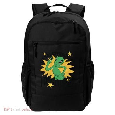 I'm An Introvert I Come In Peace Alien Backpack