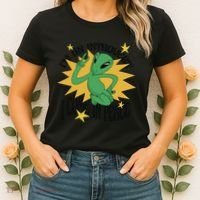 I'm An Introvert I Come In Peace Alien Women's T-Shirt thumb 2