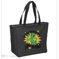 I'm An Introvert I Come In Peace Alien Tote Bag thumb 2