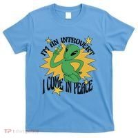 I'm An Introvert I Come In Peace Alien T-Shirt thumb 0
