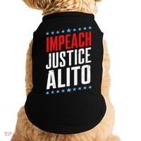 Impeach Alito Impeach Supreme Court Justice Samuel Alito Doggie Tank thumb 0