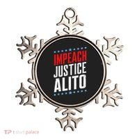 Impeach Alito Impeach Supreme Court Justice Samuel Alito Ornament thumb 0