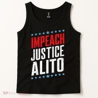 Impeach Alito Impeach Supreme Court Justice Samuel Alito Tank Top thumb 2