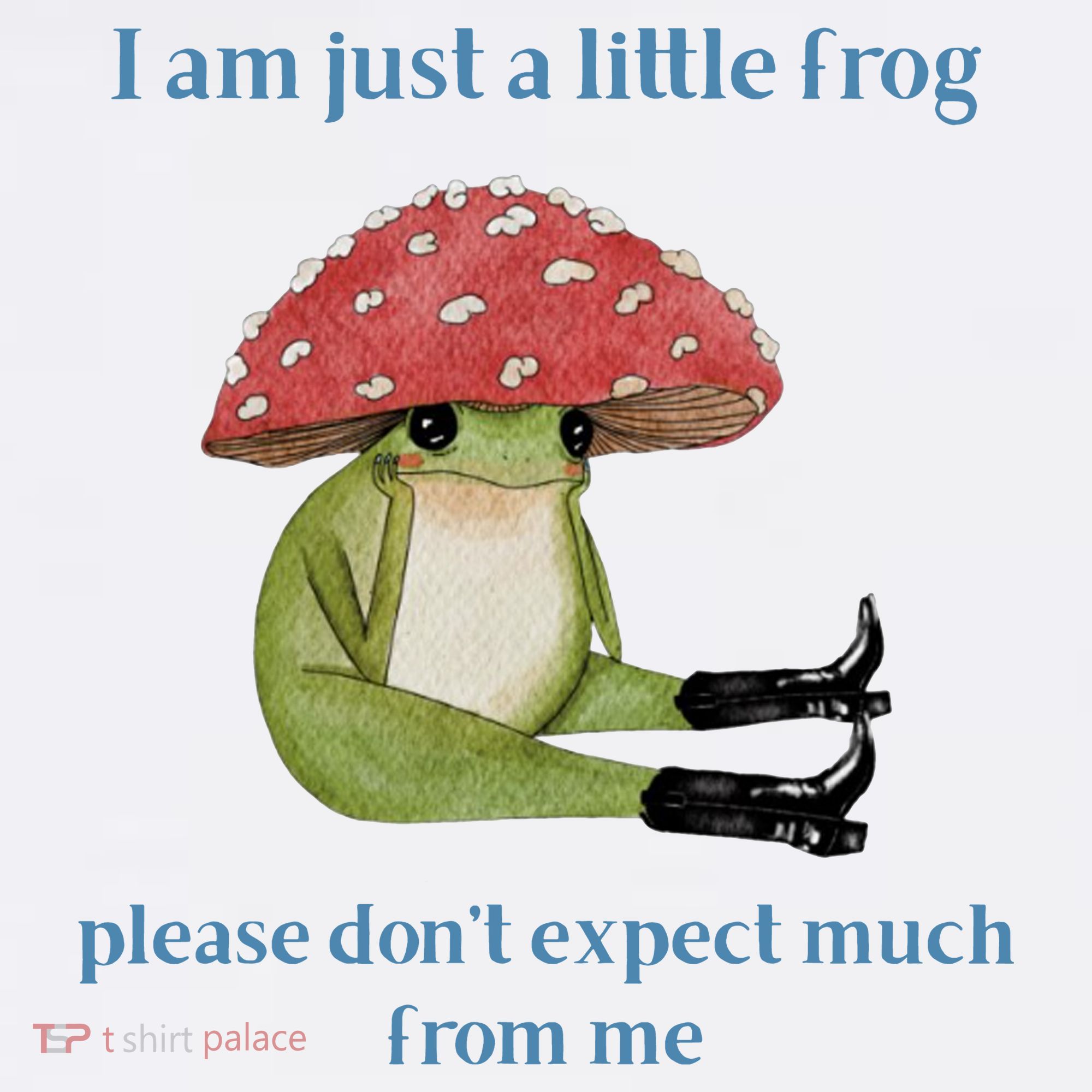 I Am Just A Little Frog Dont Expect Much Cute Cartoon Women's Tank Top