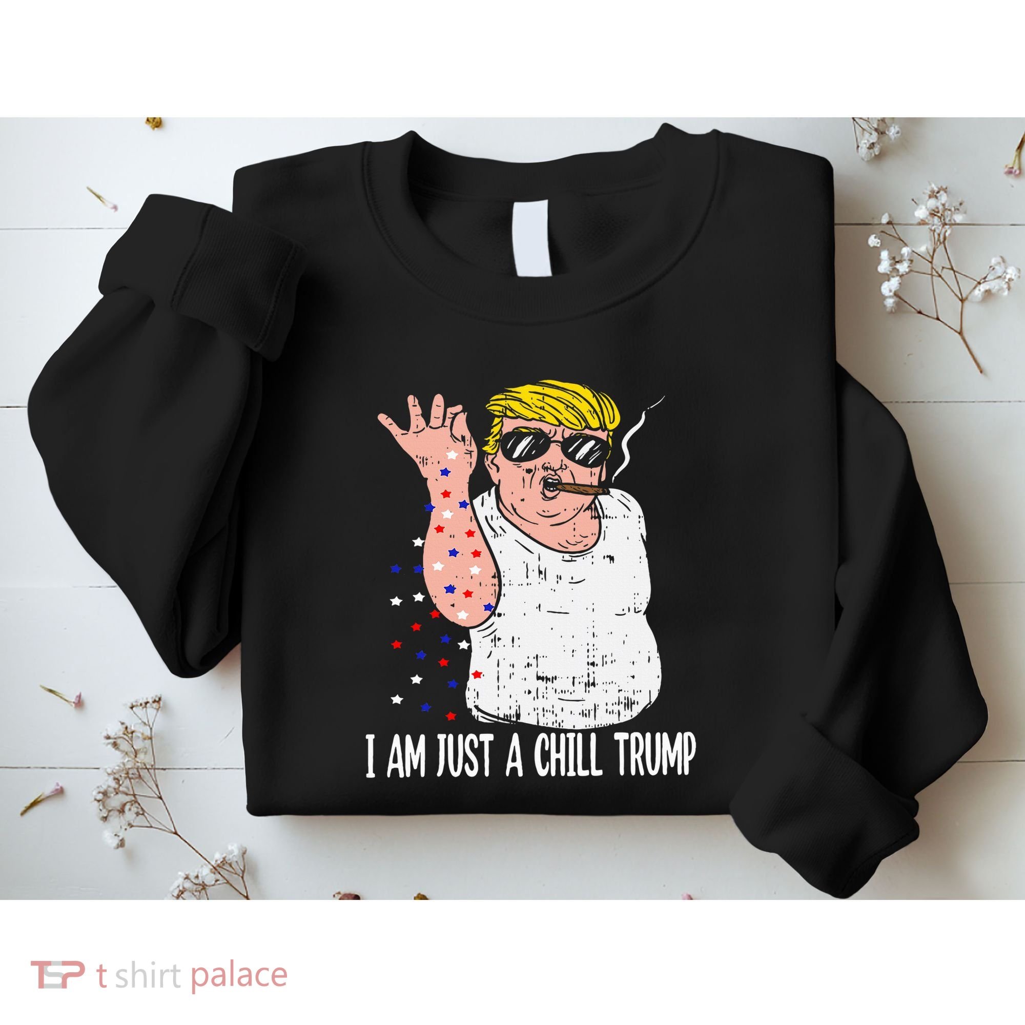 I Am Just A Chill Guy Trump Funny Meme For Trump Supporters Sweatshirt