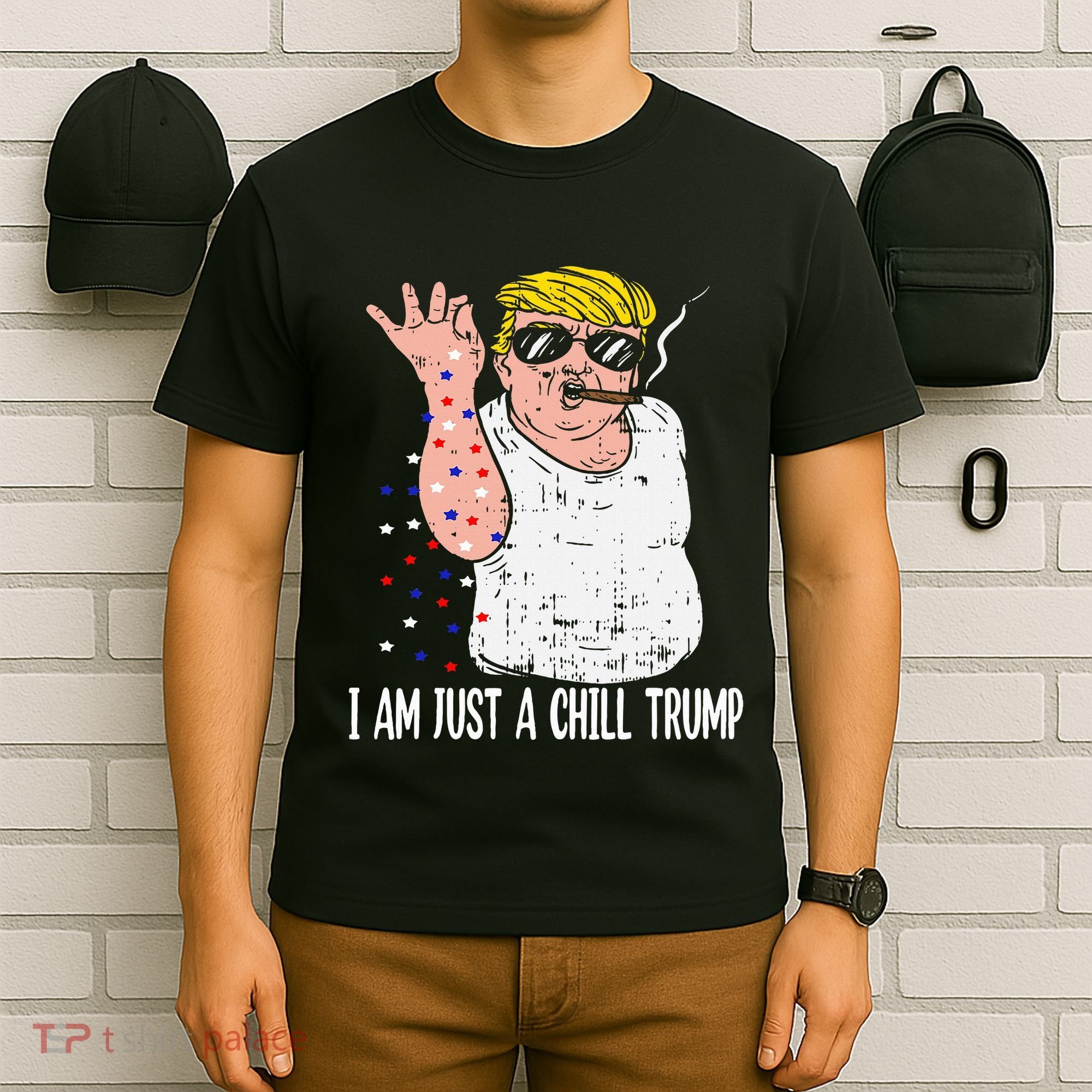 I Am Just A Chill Guy Trump Funny Meme For Trump Supporters T-Shirt