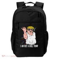 I Am Just A Chill Guy Trump Funny Meme For Trump Supporters Backpack thumb 0