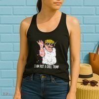 I Am Just A Chill Guy Trump Funny Meme For Trump Supporters Women's Tank Top thumb 2