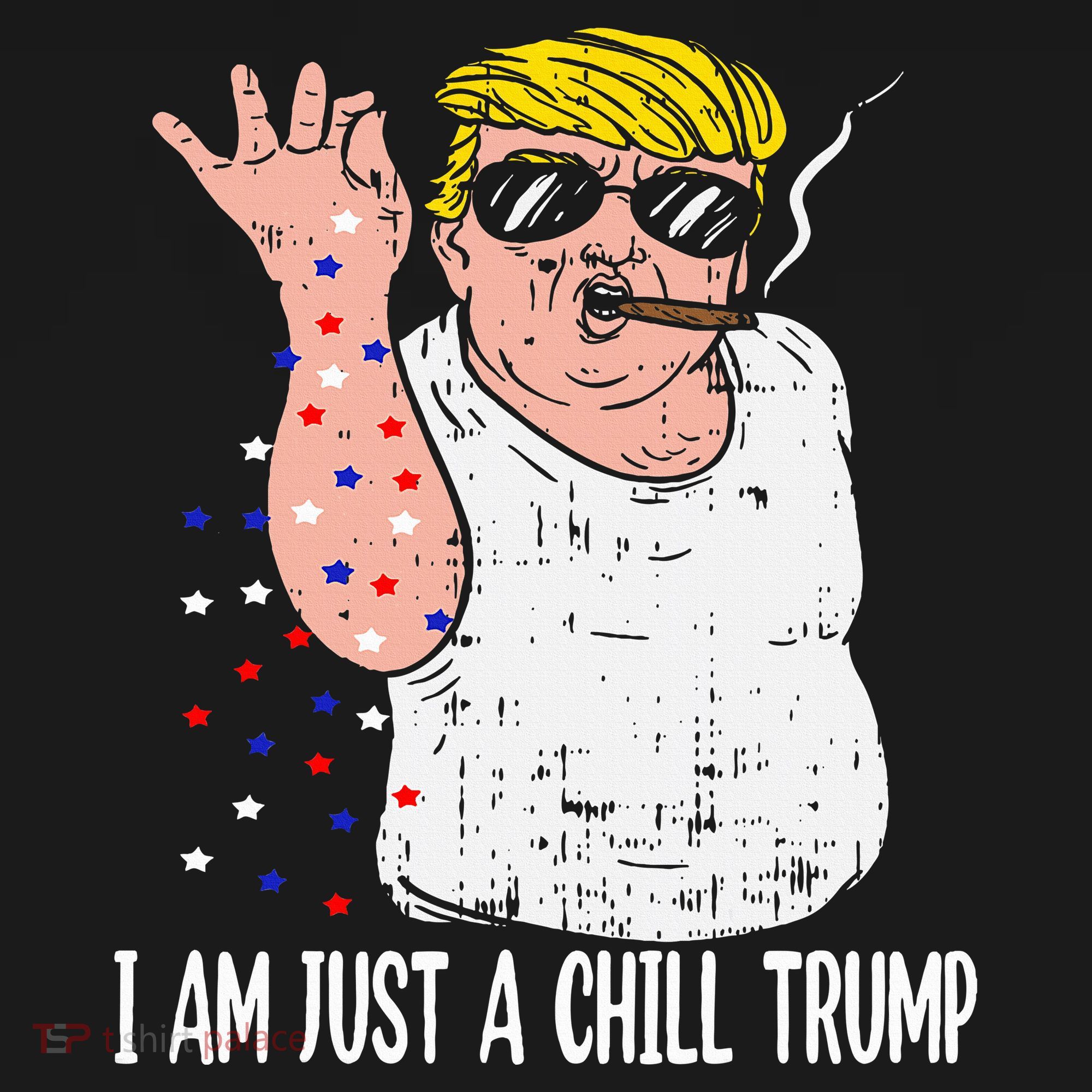 I Am Just A Chill Guy Trump Funny Meme For Trump Supporters Tank Top