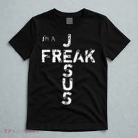 I'm A JESUS FREAK Funny Christian Faith God Cross T-Shirt thumb 5
