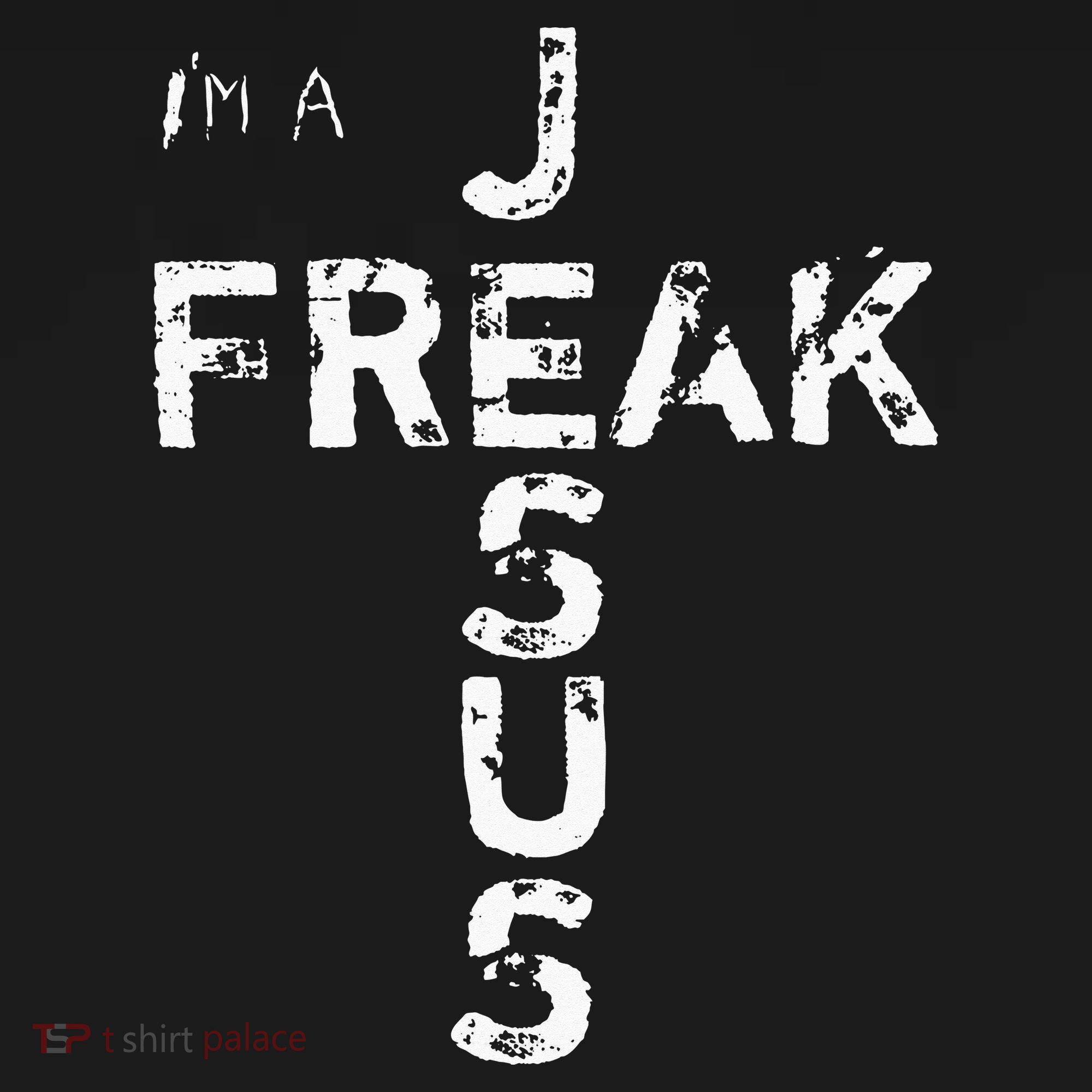 I'm A JESUS FREAK Funny Christian Faith God Cross Women's Tank Top
