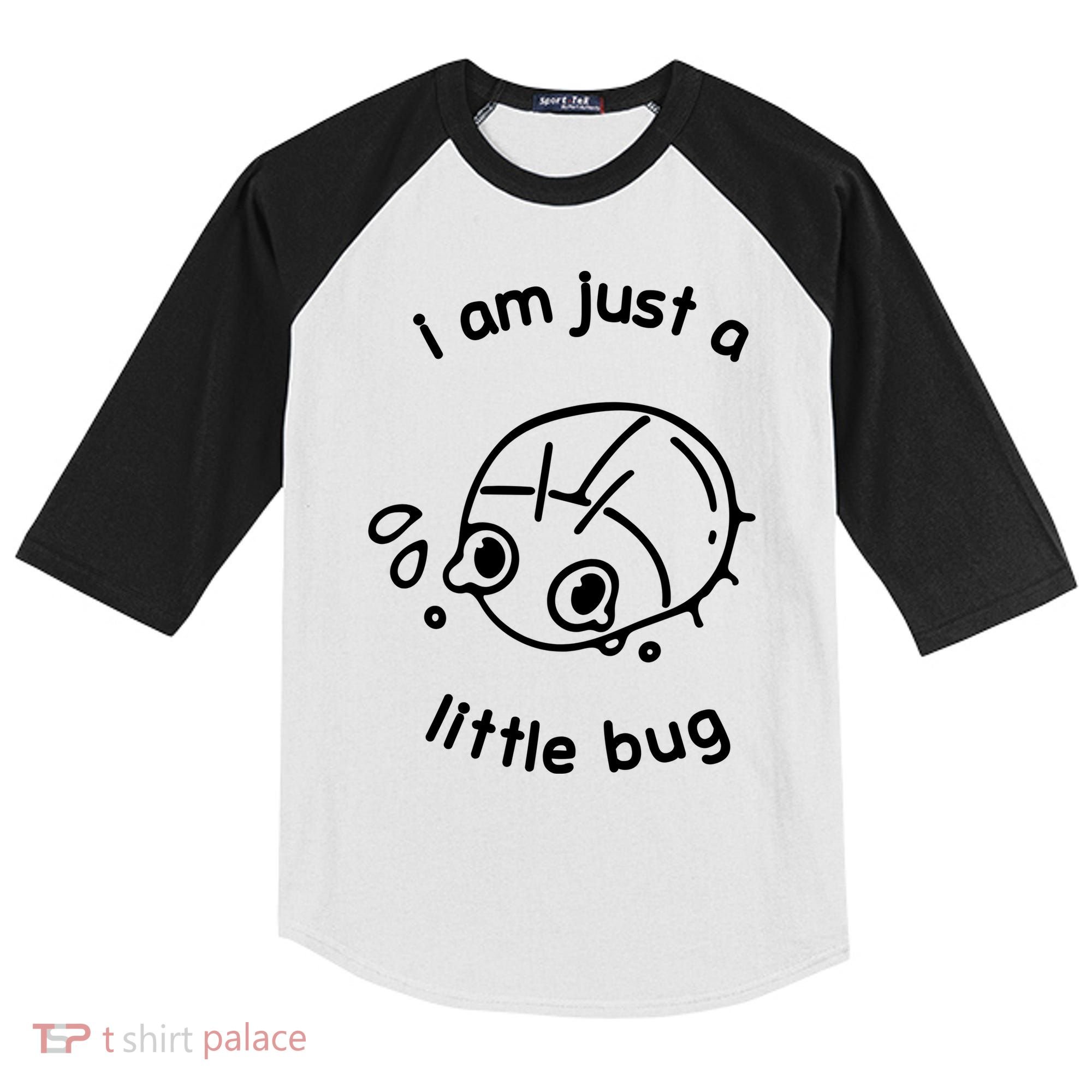 I Am Just A Little Bug Kids Colorblock Raglan Jersey