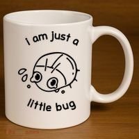 I Am Just A Little Bug 11oz C Handle Ceramic Mug thumb 3