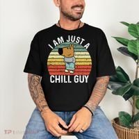 I Am Just A Chill Guy Chillguy Fun Meme Chillin Comfort Colors T-Shirt thumb 3