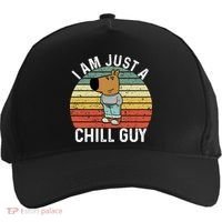 I Am Just A Chill Guy Chillguy Fun Meme Chillin Five-Panel Snapback Cap thumb 0