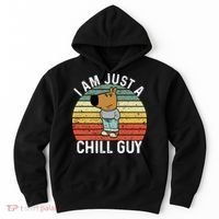 I Am Just A Chill Guy Chillguy Fun Meme Chillin Hoodie thumb 0