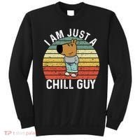I Am Just A Chill Guy Chillguy Fun Meme Chillin Sweatshirt thumb 0