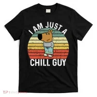 I Am Just A Chill Guy Chillguy Fun Meme Chillin T-Shirt thumb 0