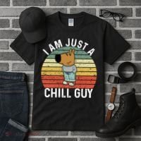 I Am Just A Chill Guy Chillguy Fun Meme Chillin Tall T-Shirt thumb 3